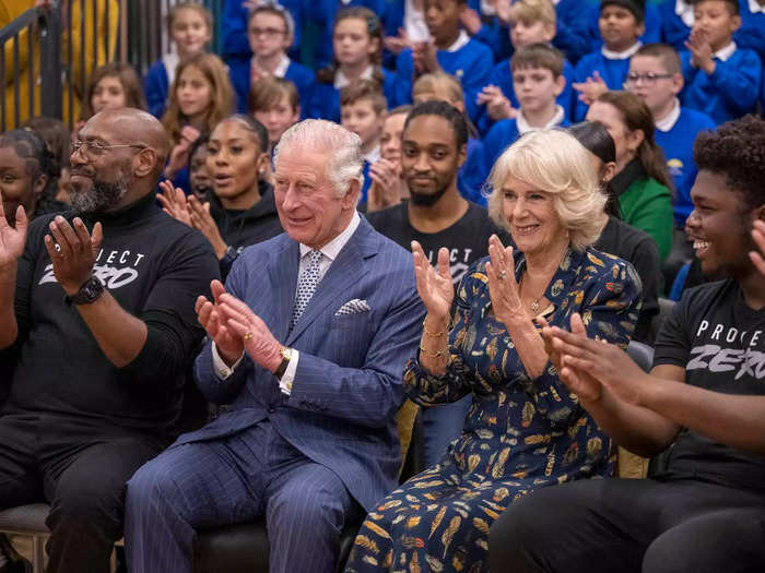 A day later, the king and queen consort visited the London community organization Project Zero, where he demonstrated that he intended to make the monarchy accessible to the public.