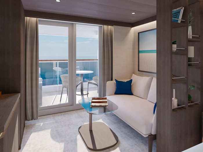 But no matter the room category, all of these suites will have floor-to-ceiling windows …