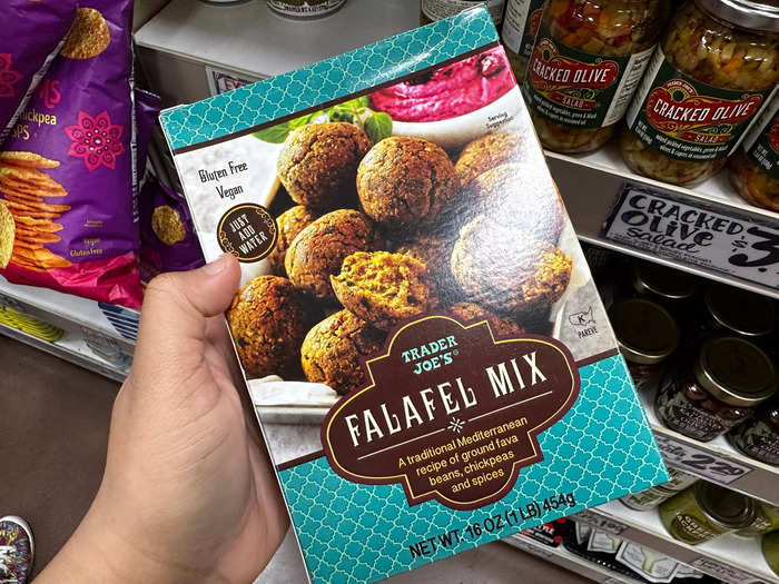 Get creative with a hearty traditional Mediterranean falafel mix.