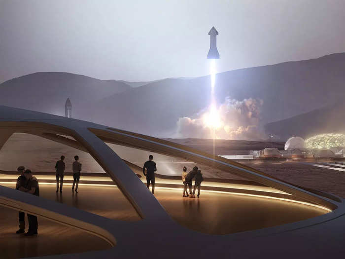 Musk wants Starship to take the first colonists to Mars.