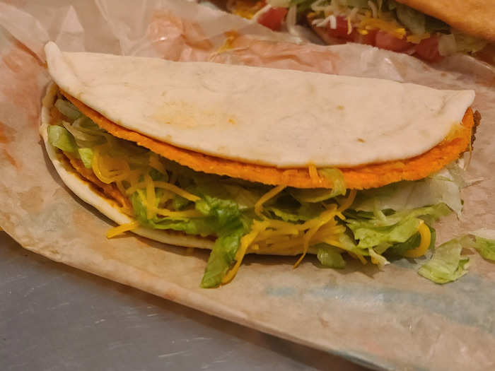 4. Doritos Cheesy Gordita Crunch – Nacho Cheese