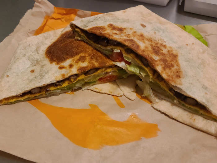 12. Black Bean Crunchwrap Supreme