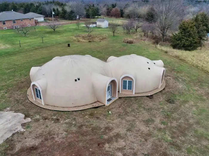 Van Devender hopes the next owner will love the twin-dome house as much as he and his family did.