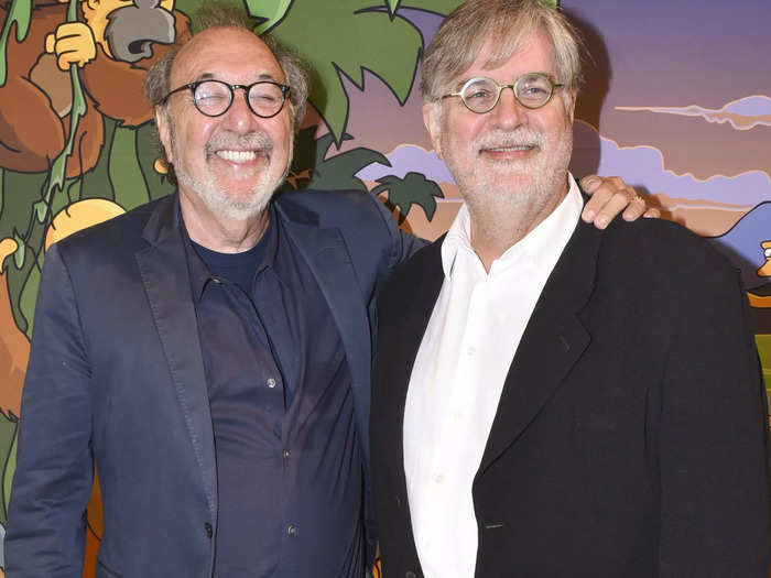 5. James Brooks and Matt Groening ($105 million)