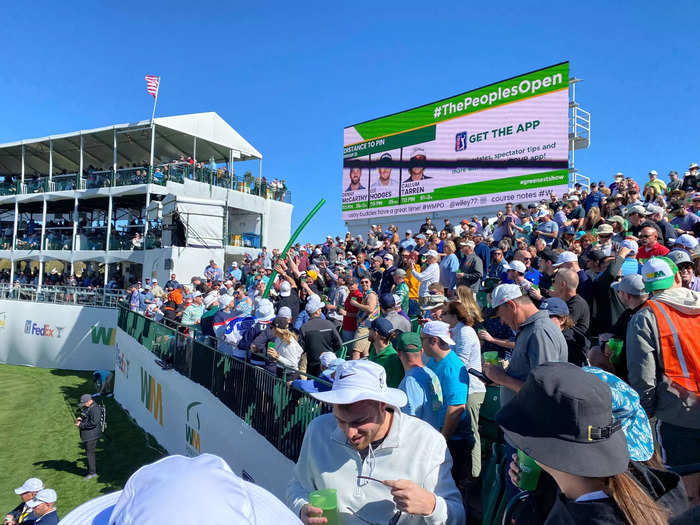 Simply put, No. 16 at the Waste Management Phoenix Open delivers.