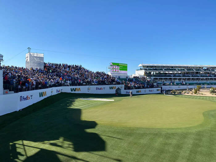 The 16th hole at the WM Phoenix Open has earned quite a reputation.