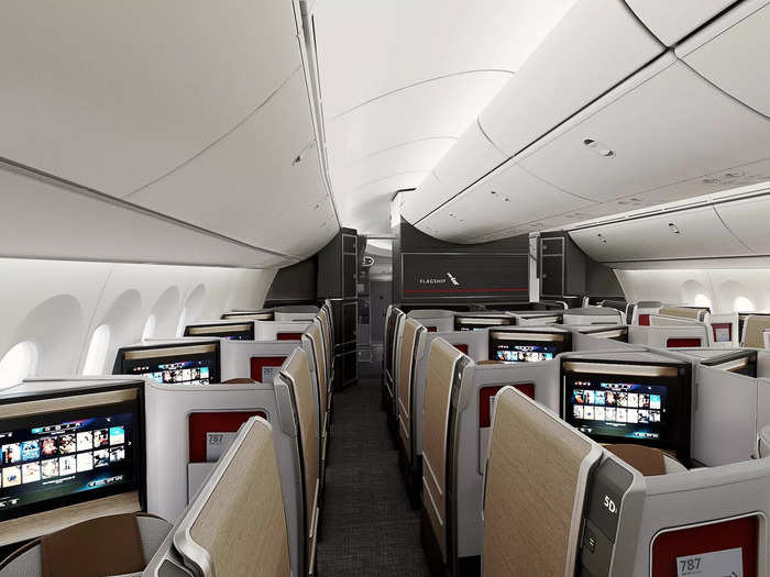 These flying offices, which are typically located in the first row, are becoming more common as airlines continue to focus heavily on creating a robust business class product over first class.