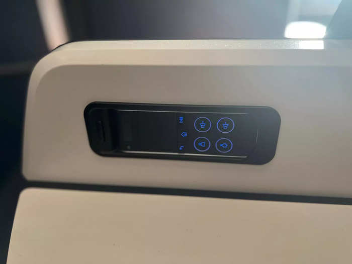 All seatback entertainment screens have a 4K display and Bluetooth connectivity.