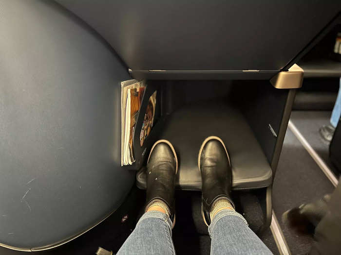 …plenty of legroom…