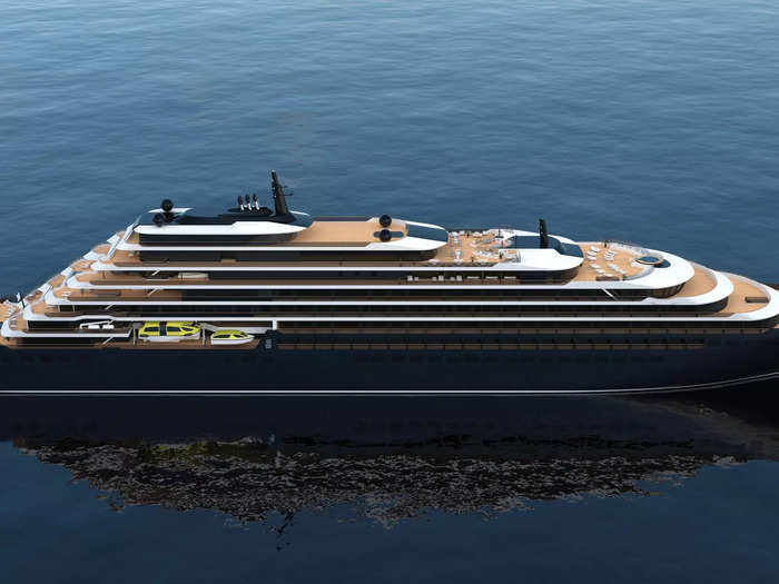 In 2024 and 2025, the new brand will build its second and third ships: the Ilma and Luminara, respectively.