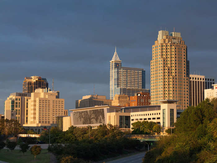 13. Raleigh, North Carolina