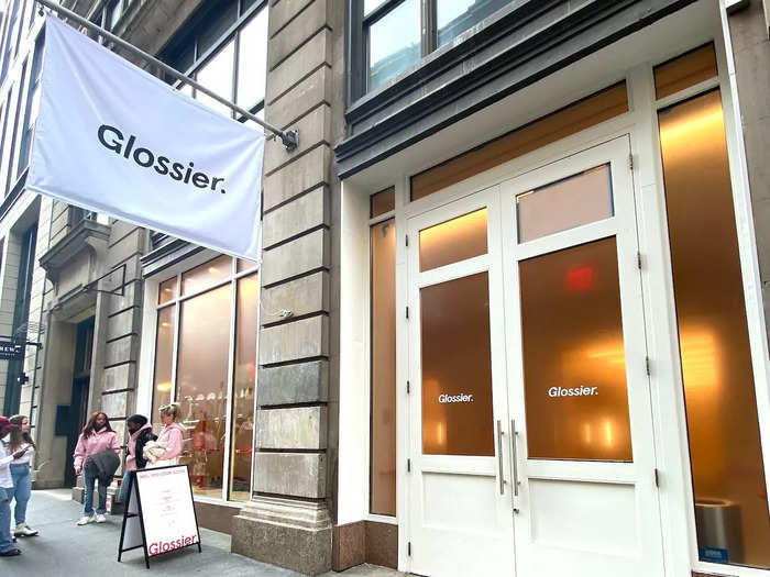 Glossier has returned home to New York City with a giant new store in SoHo.