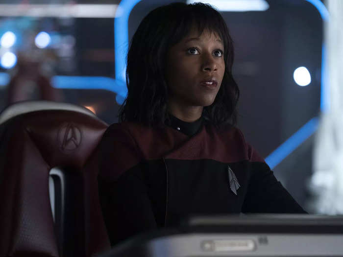 Sidney La Forge is the daughter of Geordi La Forge, the former chief engineer of the U.S.S. Enterprise.