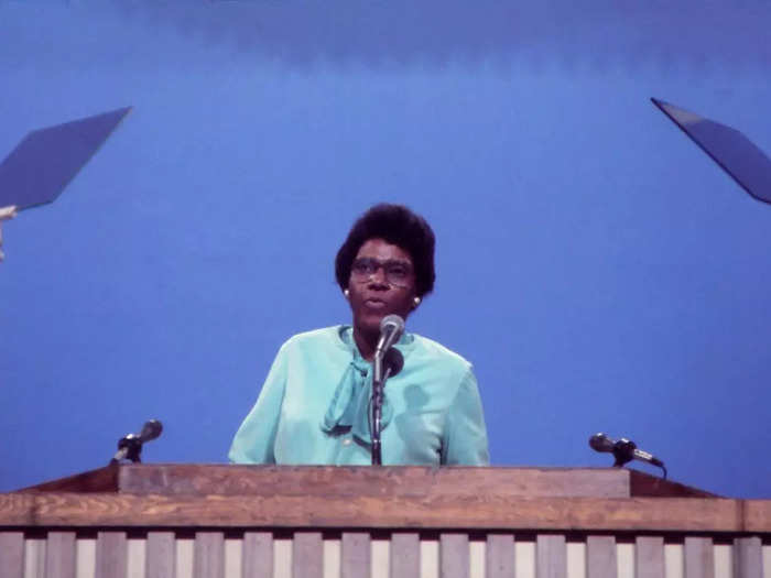 Her star continued to rise as the first Black person and first woman to deliver the Democratic party