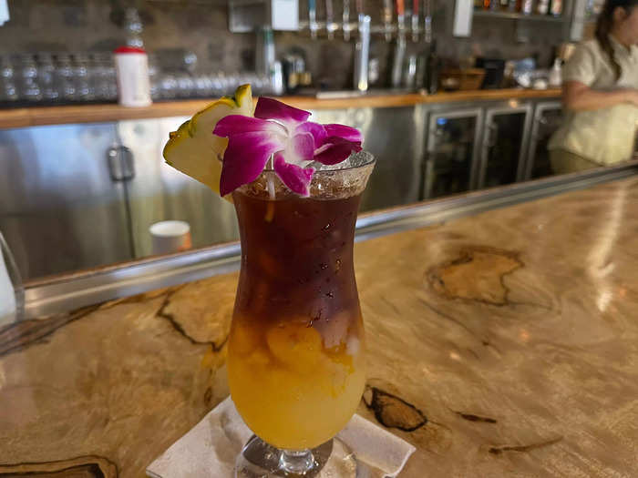 Of all the Mai Tais I tried during my trip to Hawaii, my favorite ones were at Aulani.