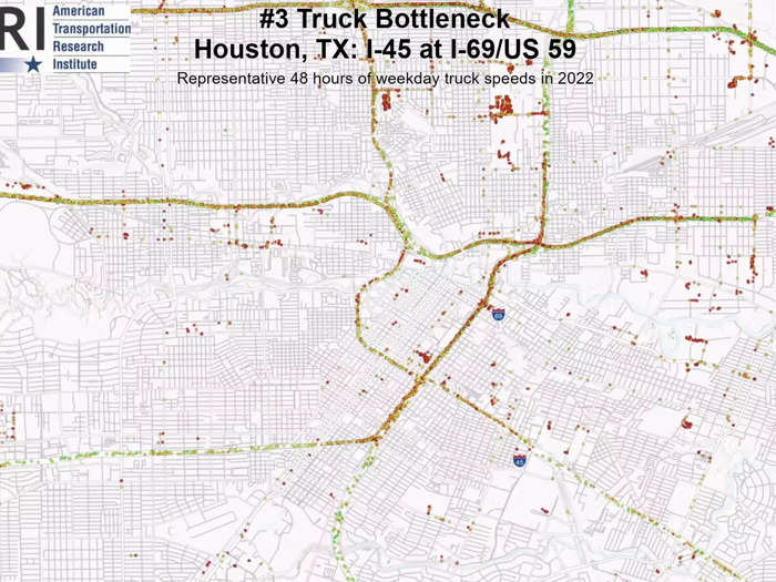 3. Houston, Texas: I-45 at I-69/US 59