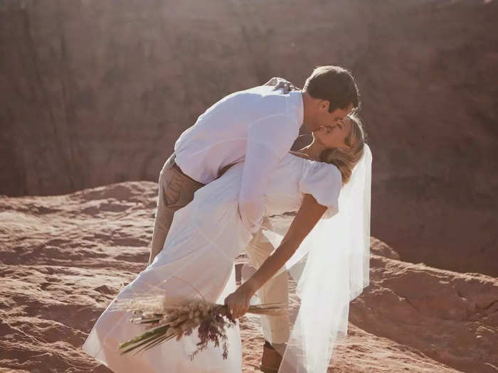 After their wedding photos recently went viral on TikTok, Elle said one of the most common comments was from people wishing to have a similar wedding.