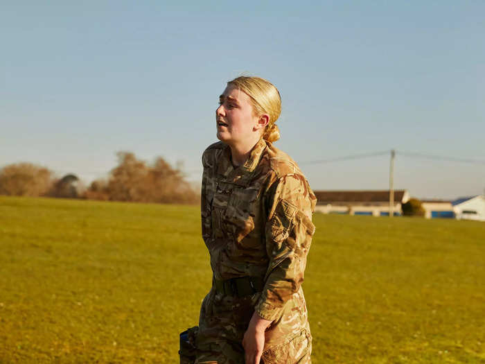 One woman leaves the run in tears and hobbles back to the gym with an injury.