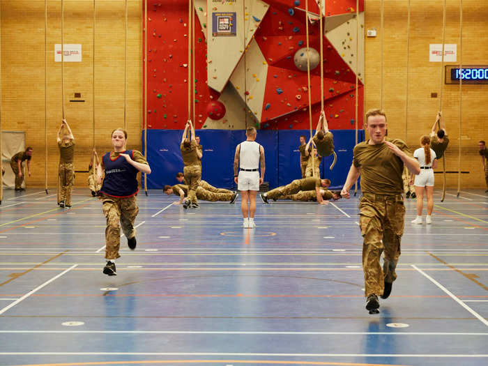 While IMF may not have the primary focus of building physically fit sailors, the recruits say they are the fittest they