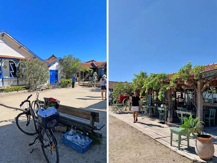 I thought the shopping in Cap Ferret was noticeably upscale, and was another reminder of stores I