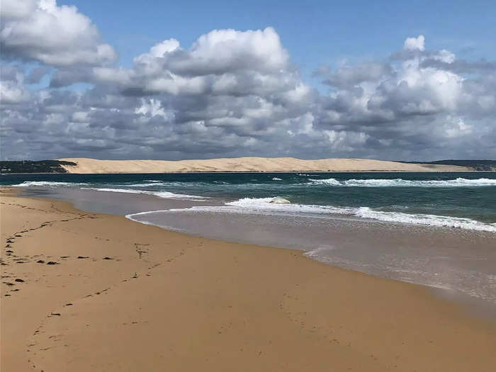 Driving from Bordeaux to Cap Ferret reminded me of the bad traffic I