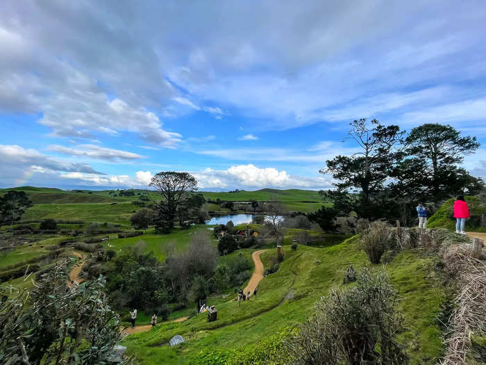 When Jackson saw the rolling hills with mountain views, massive oaks, and ponds, our tour guide said the director immediately knew that this was the closest thing to Middle-earth.