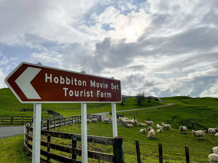 I booked a tour through the third-party company FlexiToursNZ for $175 USD, which included transportation and an official tour of the Hobbiton Movie Set.