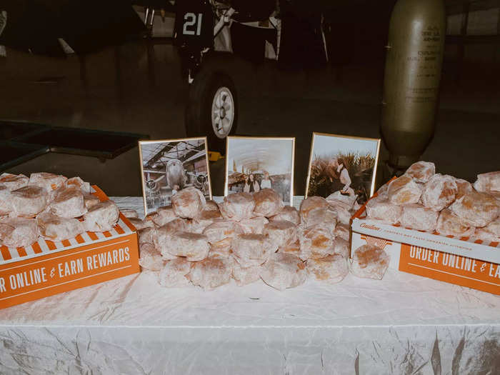 And of course, the Chowbays had to have Whataburger for their late-night wedding snack.