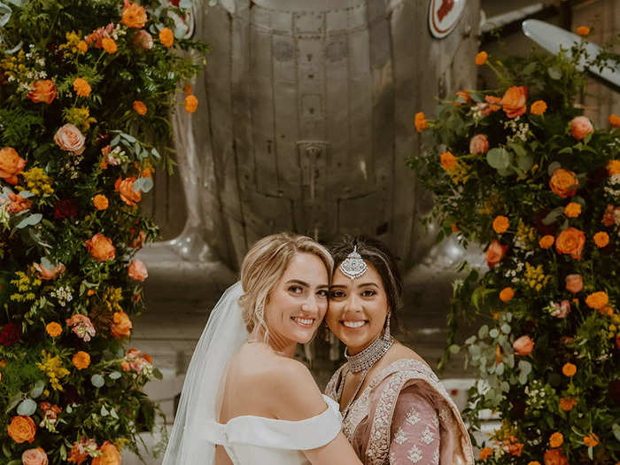 Audrey and Alex Chowbay were training to become flight attendants when they fell in love.