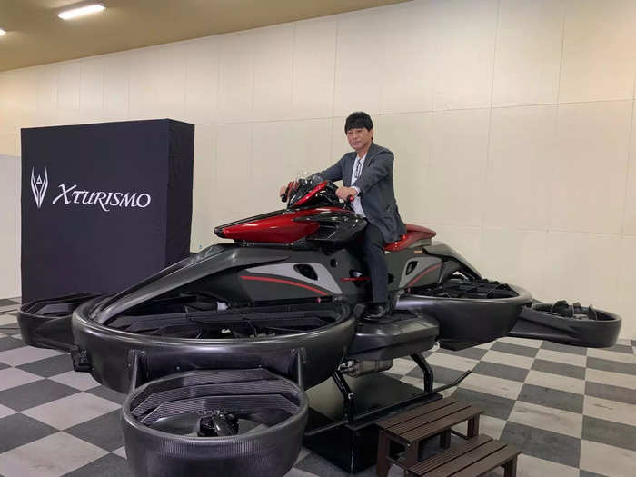 The company delivered its first hoverbike in December 2022 to Japanese businessman Yoshiyuki Aikawa. "I was told that it cannot be used on public roads yet, so I would like to practice flying it on private property first, even over the ocean in Shonan," he said in a press release.