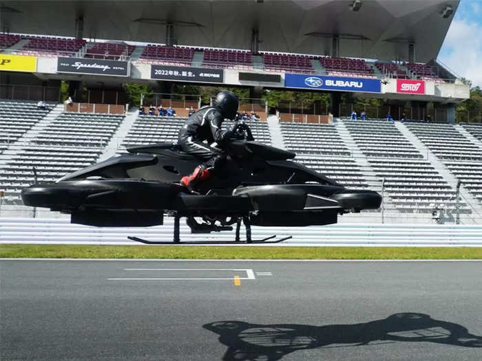 The XTURISMO can go up to 60 mph, according to the company — but it can only hover for about 40 minutes without needing to land.