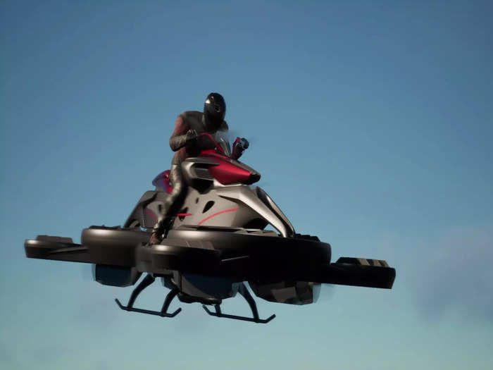 A Tokyo-based company, ALI Technologies, is helping make sci-fi movies a reality with its new hoverbike.