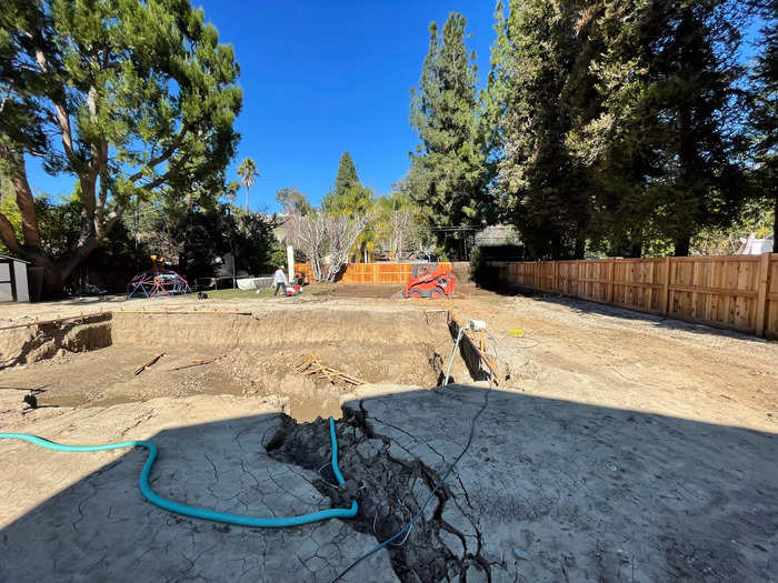 While the construction was finishing up at the factory, plumbers, electricians, and general contractors prepared the foundation in the Kantors