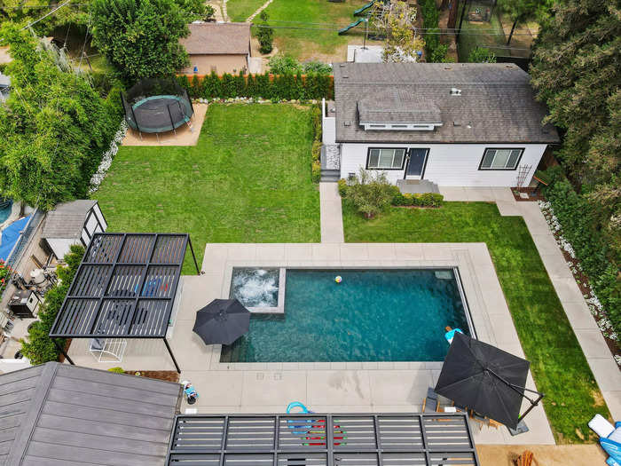 The family turned the Villa home into a guest house with an adjacent in-ground pool that they could enjoy and also host family and friends, Connolly said.