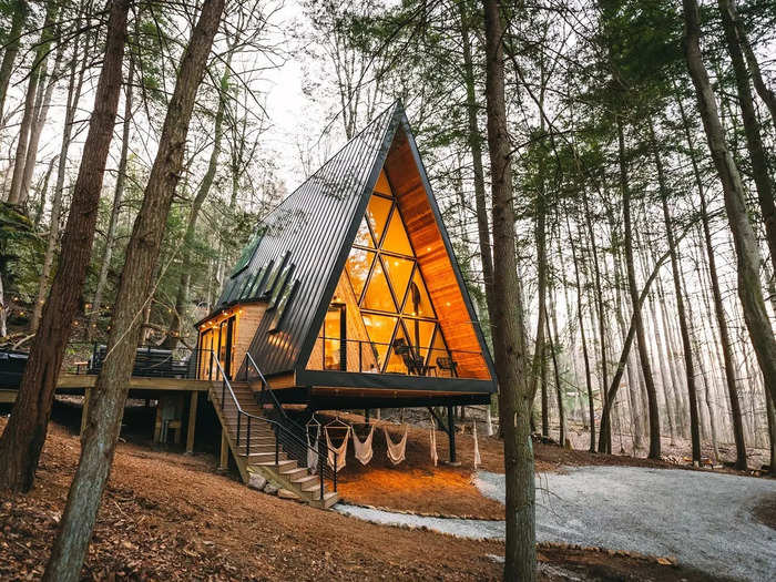 Dunlap Hollow A-Frame in Rockbridge, Ohio