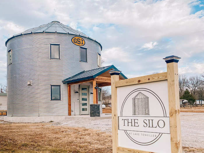 The Silo at Lake Tenkiller, Oklahoma