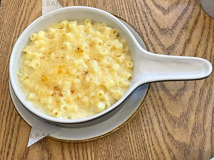 We also tried the mac and cheese.