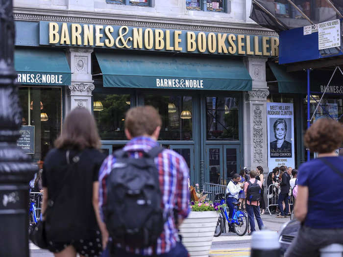 Barnes & Noble opened its flagship store on New York City