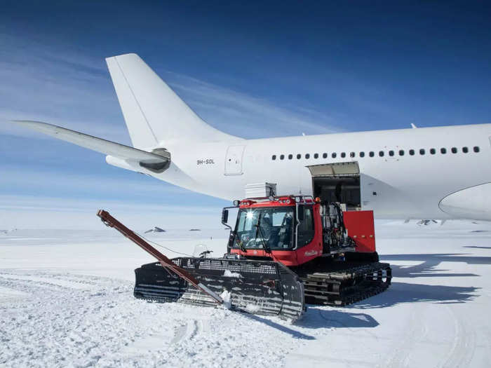 According to HiFly, there need to be visual conditions to land in Antarctica and low winds to maintain safety. The company has a team of meteorologists that determine the best days to fly.