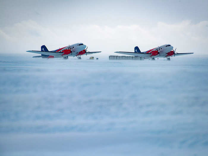 Those on longer trips can get the opportunity to fly on White Desert