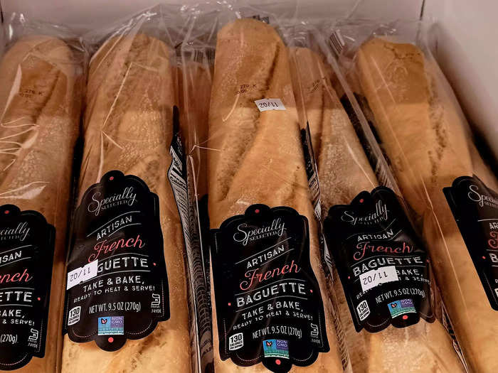 The Specially Selected artisan French baguettes are great to have on hand.