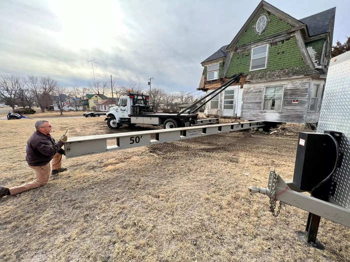 After months of preparation, the house was ready for the big move, which took place in January.