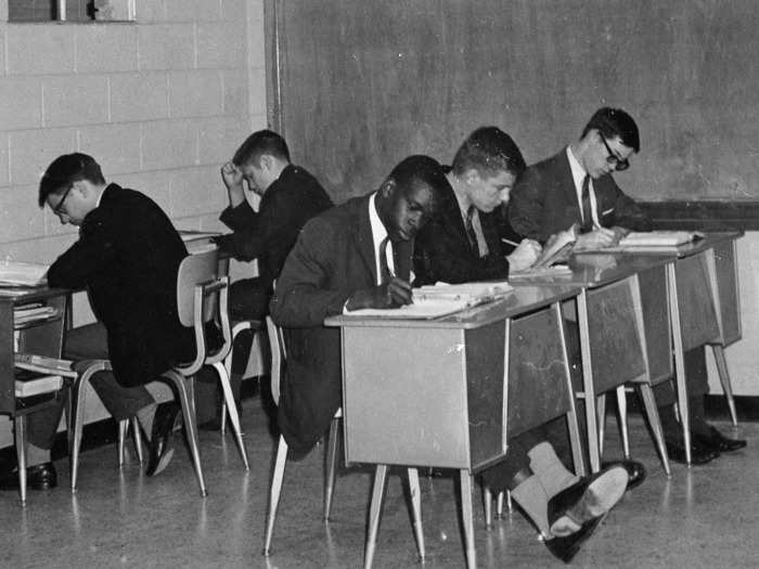 As well as English, Thomas spoke Geechee, a Creole language. At St. Pius X High School, a priest told him he didn