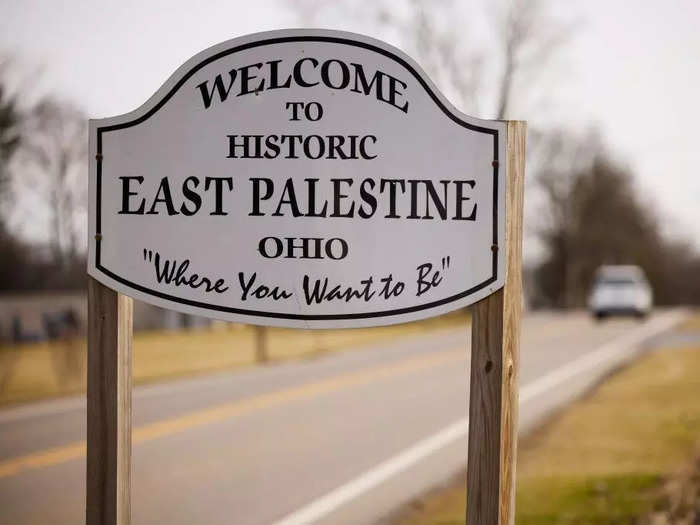 Both the film and the real event were based in Ohio. The real event was on the outskirts of East Palestine, which is about 50 miles from Pittsburgh.