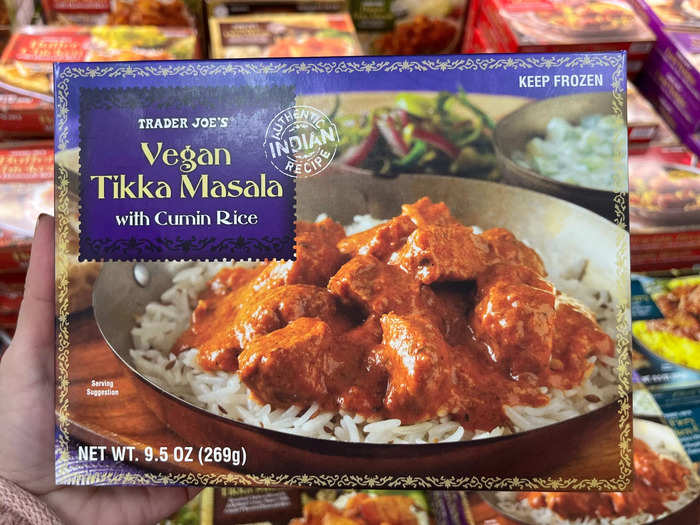 The sauce that comes with the vegan tikka masala is good enough to drink.