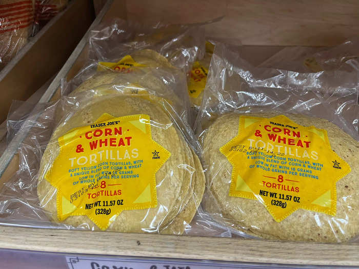 Corn and wheat tortillas give you the best of both worlds.