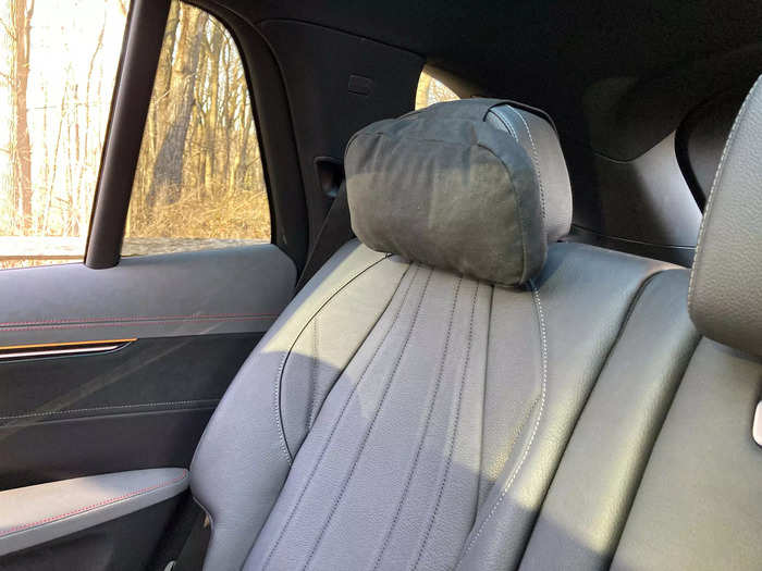 Plus, if you upgrade to the Executive Rear Seat Package, they