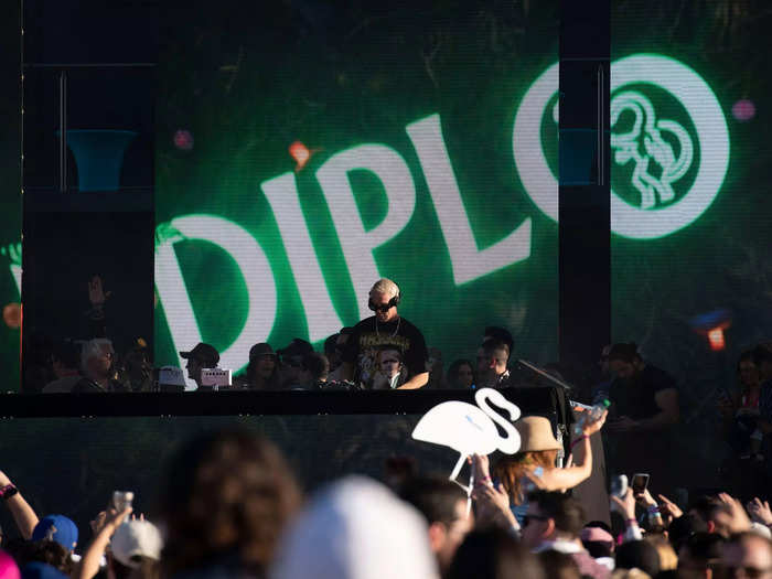 Diplo is extremely good at his job.