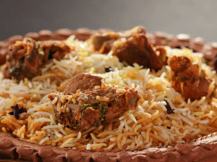 Biryani is a popular dish in Northern India and Iran.