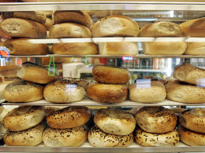 It might go without saying, but trying a New York bagel should also be a bucket-list item.